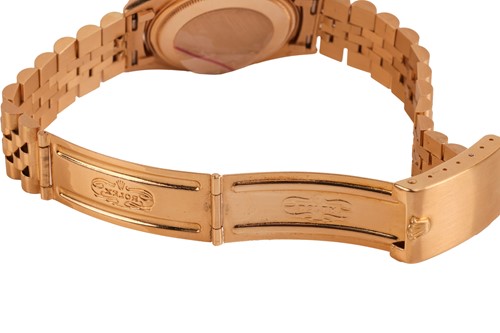 Lot 329 - Rolex An 18ct Yellow Gold ‘Tiger’s Eye’ Oyster...