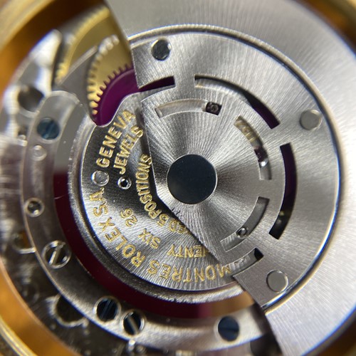 Lot 329 - Rolex An 18ct Yellow Gold ‘Tiger’s Eye’ Oyster...