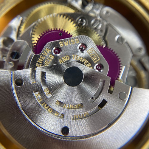 Lot 329 - Rolex An 18ct Yellow Gold ‘Tiger’s Eye’ Oyster...