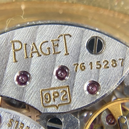 Lot 301 - Piaget An 18ct Yellow Gold Protocole...