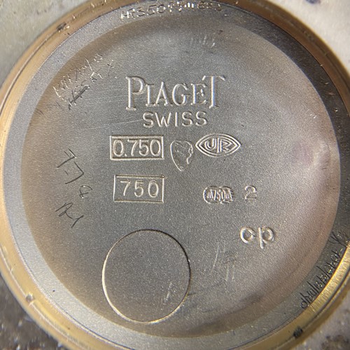 Lot 301 - Piaget An 18ct Yellow Gold Protocole...