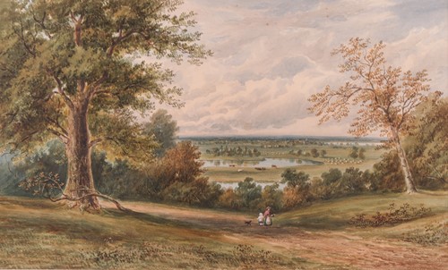 Lot 23 - G. Shepherd (British 19th century) Near...