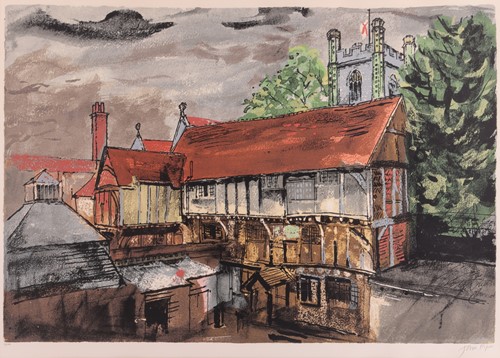 Lot 67 - John Piper (British 1903-1992) Chantry House,...