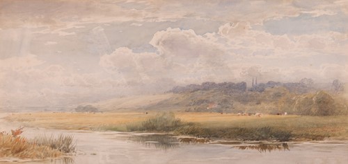 Lot 25 - William W. Gosling (British 1824-1883) Near...