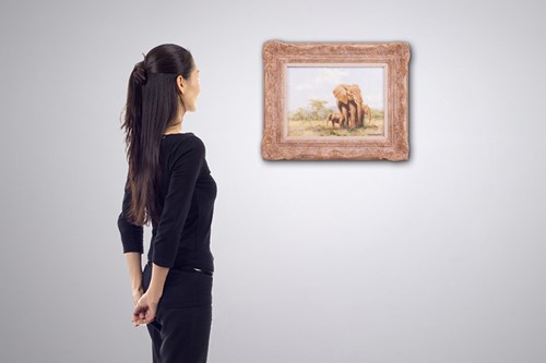 Lot 15 - David Shepherd (British 1931-2017) A Family of...