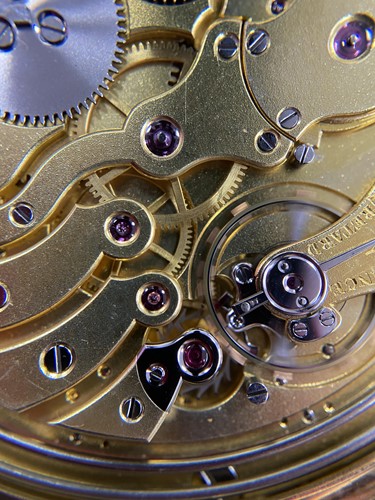 Lot 342 - Cartier - A Montre Couteau, Keyless Minute...