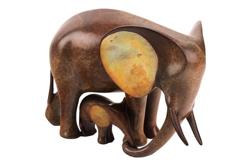 Lot 106 - Loet Vanderveen (Dutch 1921-2015) Elephant and...