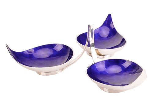 Lot 347 - A "Mid Century Vintage" Danish sterling silver...