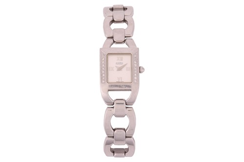 Lot 127 - Roamer - A Lady’s Diamond-set Dress Watch...