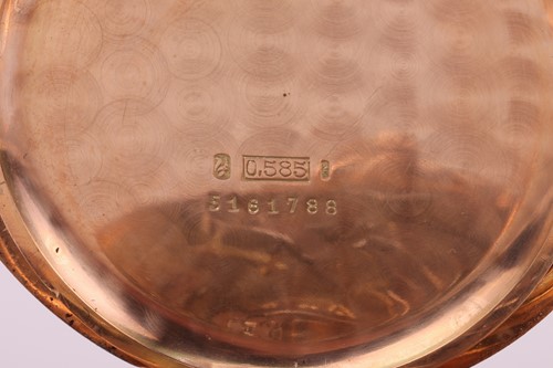 Lot 340 - Omega A Full Hunter Sportsman's Chronograph...