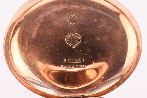 Lot 340 - Omega A Full Hunter Sportsman's Chronograph...