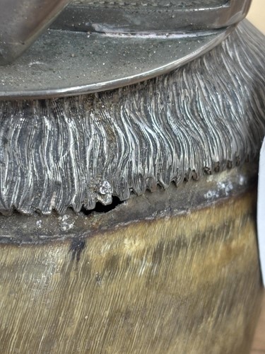 Lot Asprey & Son: an aneroid desk barometer of...