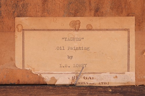 Lot Laurence Stephen Lowry (British 1887-1976)...