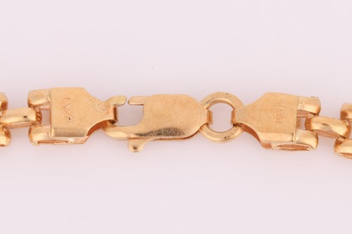 Lot 293 - A group of yellow metal jewellery; comprising...