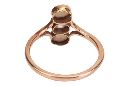 Lot 30 - An old brilliant-cut diamond and opal dress...