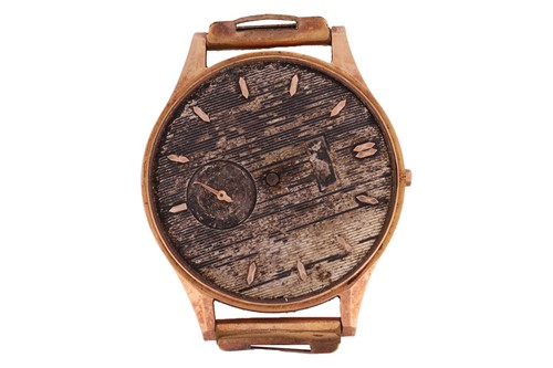 Lot 121 - Leverette – An ‘18K’ Watch Case Reference: 540...