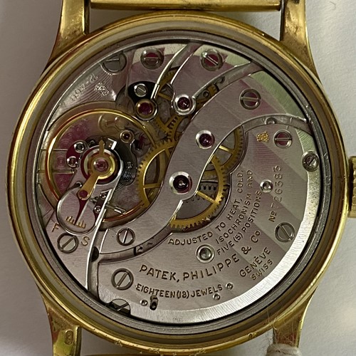 Lot 384 - Patek Philippe – An ‘18K’ Calatrava Wristwatch...