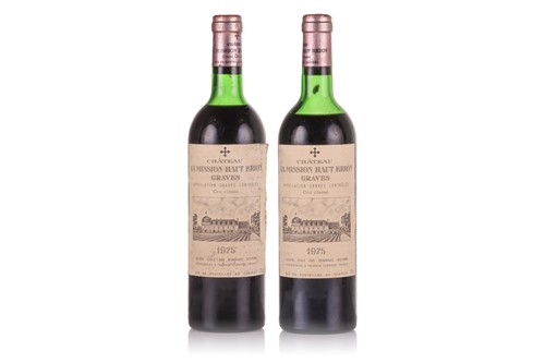Lot 198 - Two bottles of 1975 La Mission Haut Brion...