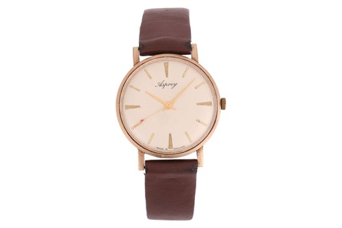 Lot 368 - Asprey – A Dress Watch   Year: circa 1960...