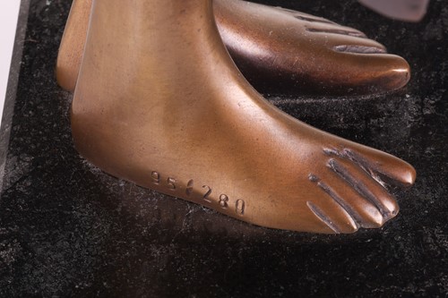 Lot Bruno Bruni (b.1935) Italian, 'The Kiss', a...