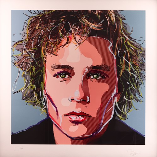 Lot 82 - Johnny Depp (American b.1963) Heath Ledger,...
