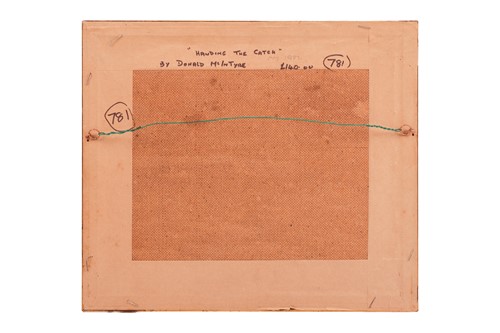 Lot 1 - Donald McIntyre (British 1923-2009) 'Handing...