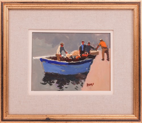 Lot 1 - Donald McIntyre (British 1923-2009) 'Handing...