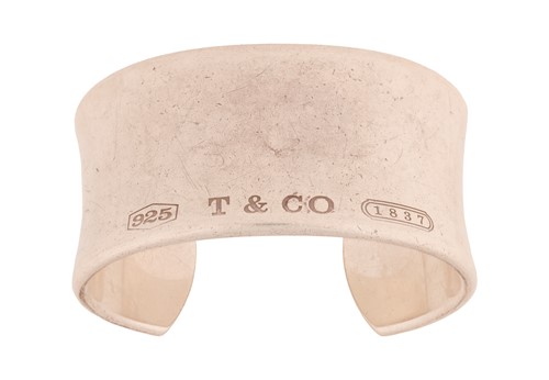 Lot 6 - Tiffany & Co. - An '1837' cuff bangle, the...
