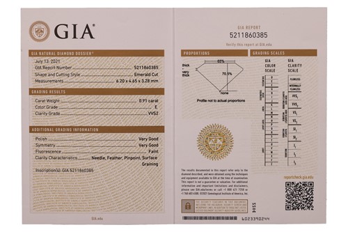 Lot 296 - A diamond and sapphire trilogy ring, featuring...