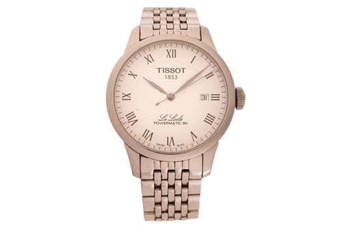 Lot 134 - Tissot – Le Locle Powermatic 80 Wristwatch...