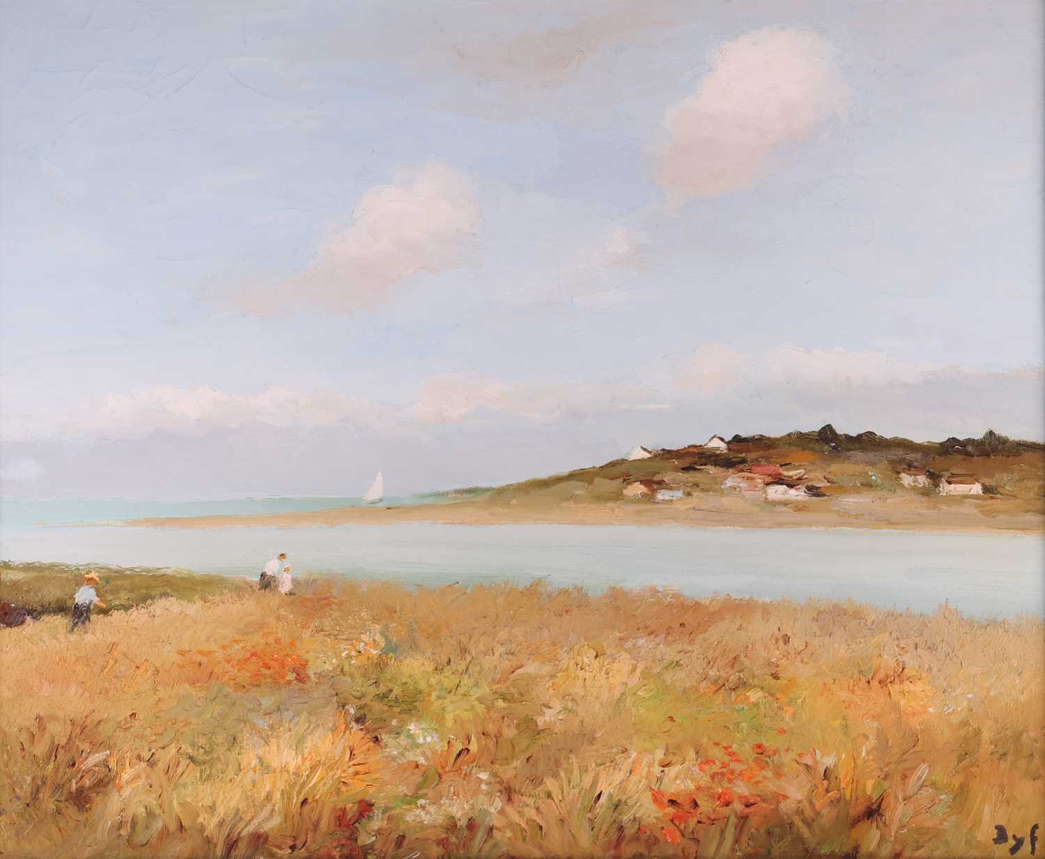 Lot Marcel Dyf (French 1899-1985) Champ Fleuri au...