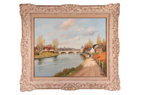 Lot Marcel Dyf (French 1899-1985) Villeneuve sur...