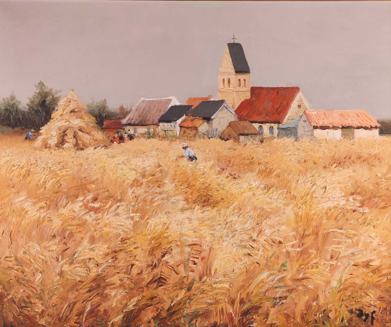 Lot Marcel Dyf (French 1899-1985) Champ de Blé...