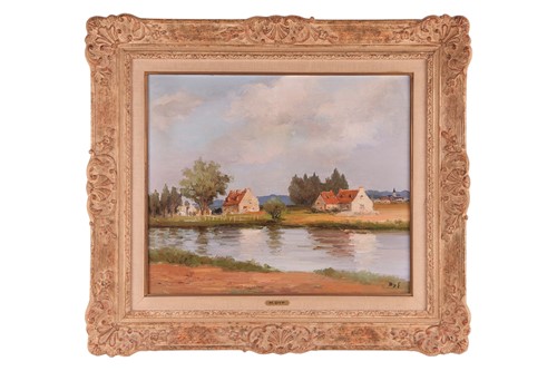 Lot Marcel Dyf (French 1899-1985) Bléré sur Cher...