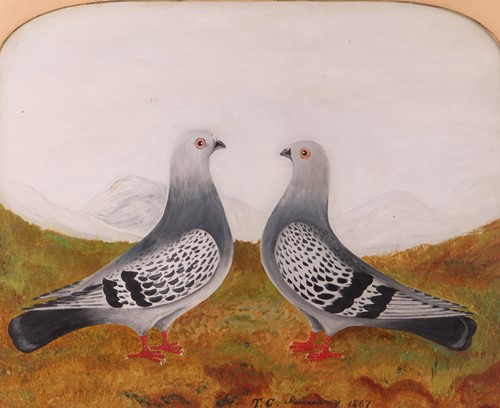 Lot 23 - T.C. (British 19th Century) pair of racing...