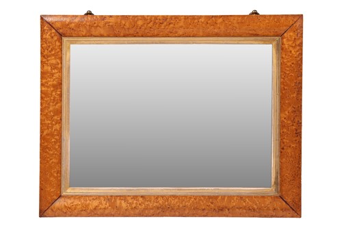 Lot 64 - An early Victorian satin birch and gilt...