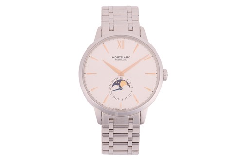 Lot 210 - Montblanc – A Heritage Spirit Moonphase...