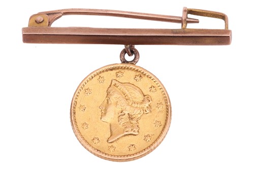 Lot 65 - An 1853 United States of America one dollar...