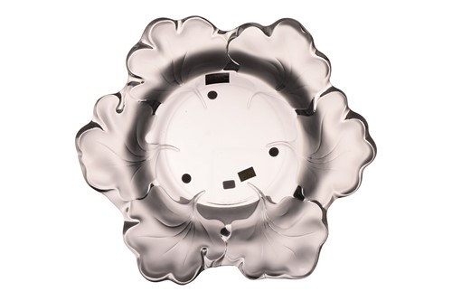 Lot 175 - A Lalique 'Capucines' frosted and clear glass...