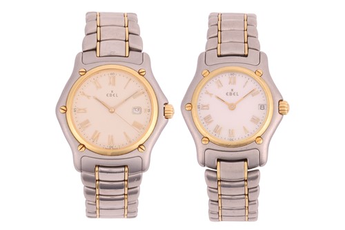 Lot 377 - Ebel – A Pair of ‘His & Hers’ 1911...