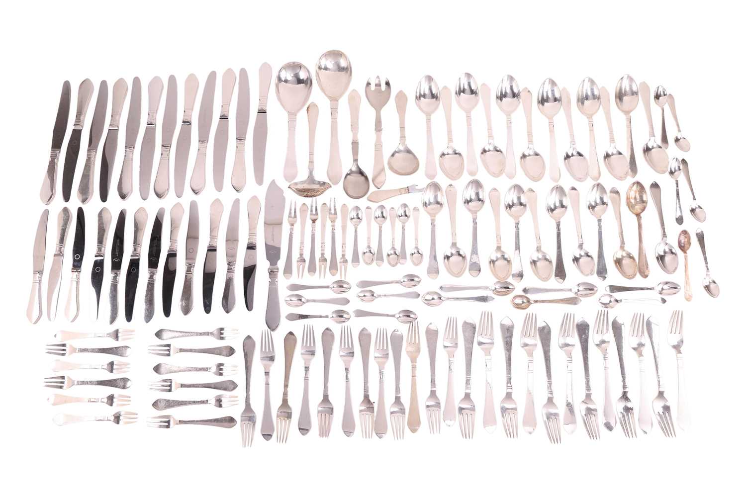 Lot 432 - Georg Jensen - a Danish sterling silver...