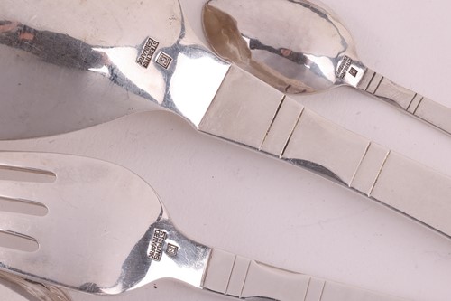 Lot 432 - Georg Jensen - a Danish sterling silver...