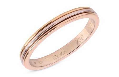 Lot 310 - Cartier – An 18ct gold ‘Trinity Vendome Louis’...