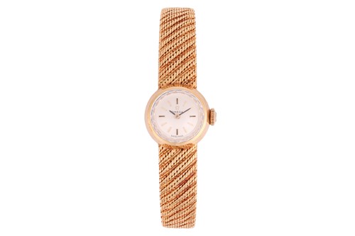 Lot 343 - Omega – An 18ct Yellow Gold Dress Watch...