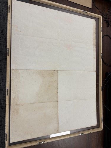 Lot 137 - A rare 1977 Star Wars British quad poster, the...