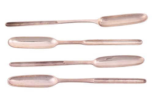 Lot 422 - A small collection of four 18th-century silver...