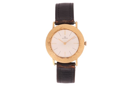 Lot 339 - Bucherer – An ‘18K’ Gold Dress Watch Reference:...
