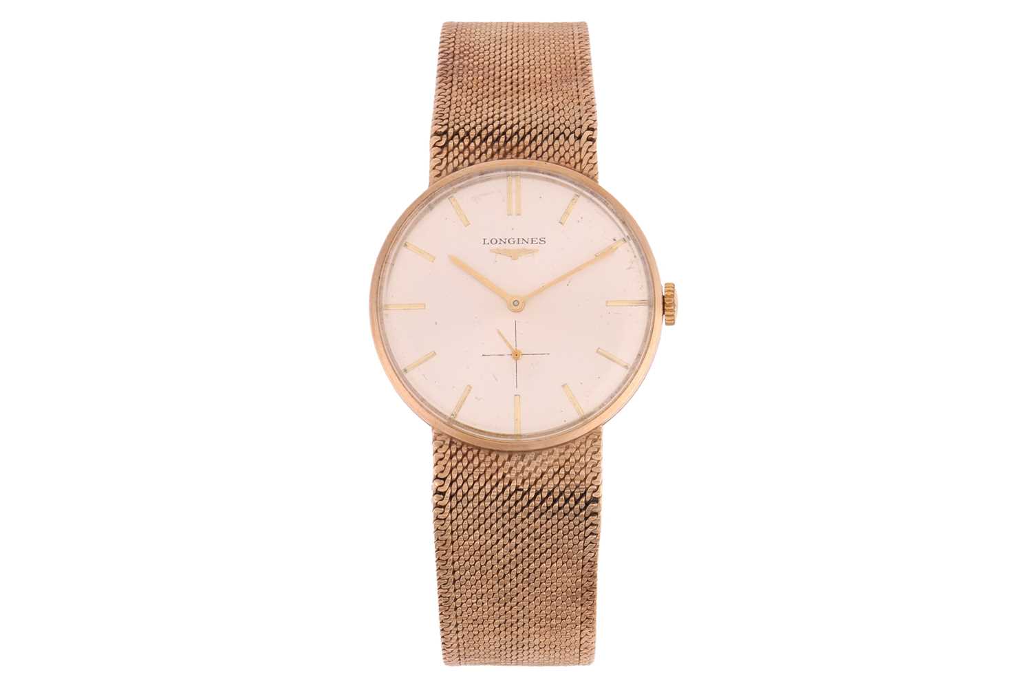 Lot 358 - Longines – A 9ct Gold Dress Watch Reference:...