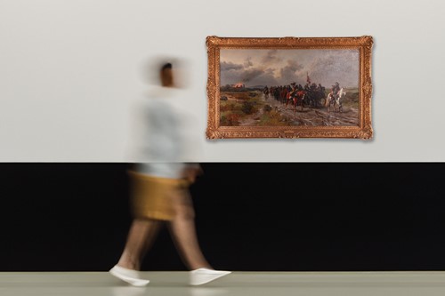 Lot Ernest Crofts (British, 1847 - 1911) Ironsides...