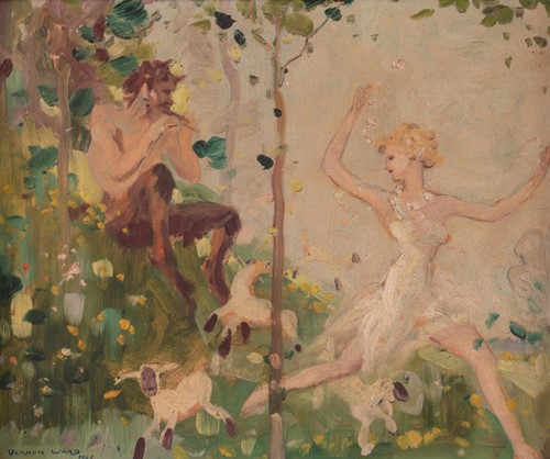 Lot 37 - Vernon Ward (British 1905-1985) Dancing Nymph...